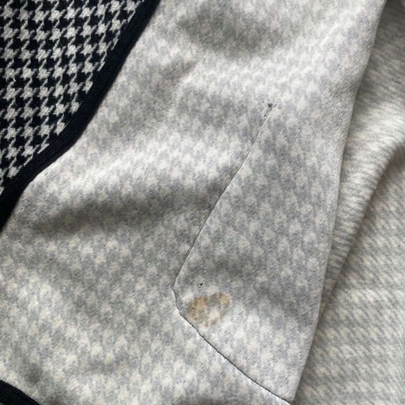 Handmade Vintage Houndstooth Cloak size L - Picture 5 of 5